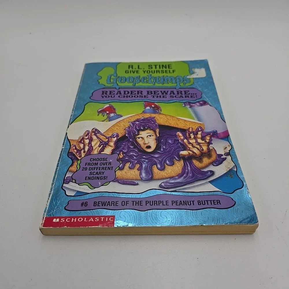 Give Yourself Goosebumps #6 Beware Of The Purple Peanut‎ Butter